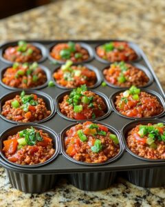 Mini Meatloaf Muffins